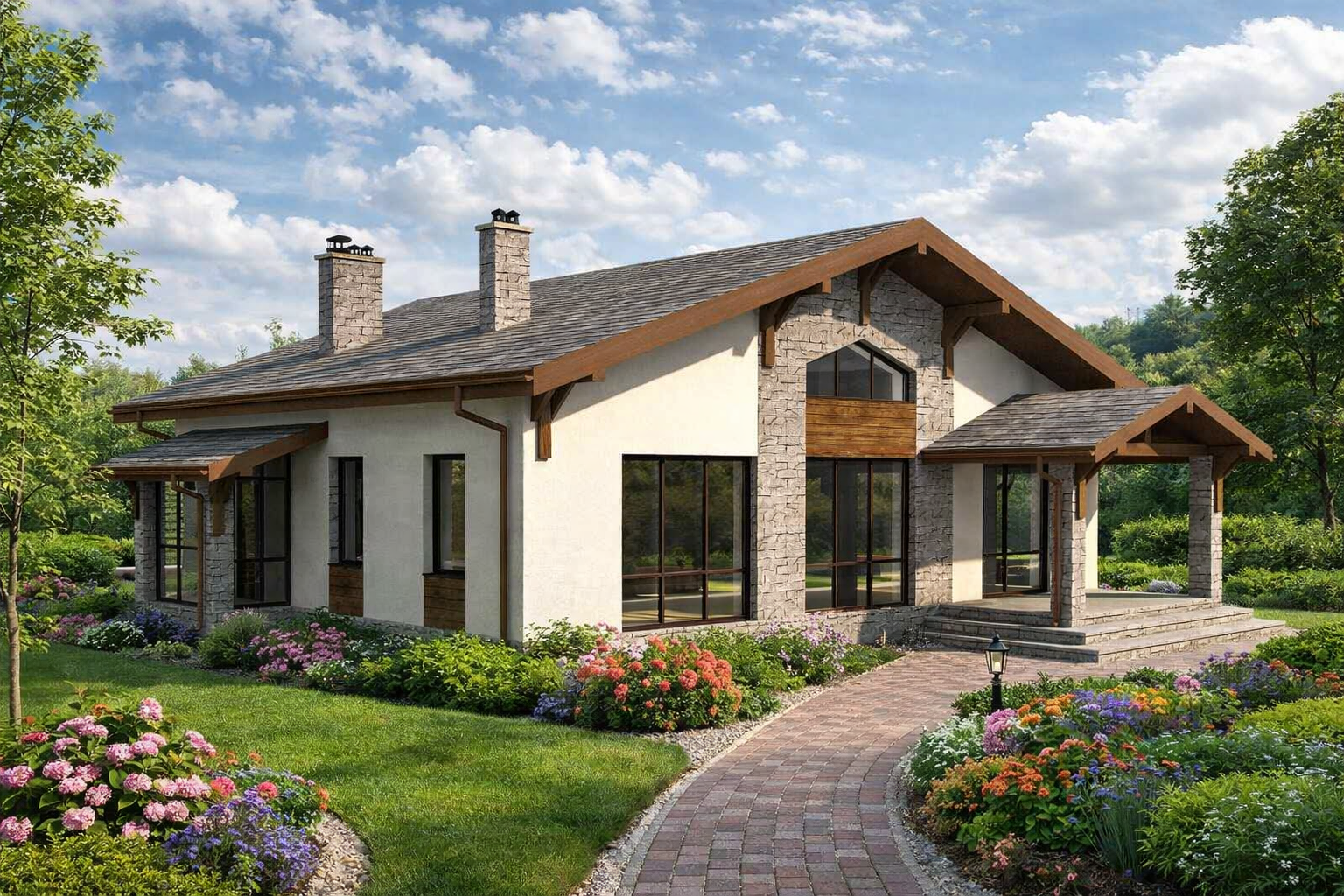 Проект А15-20 общей площадью 139 м2